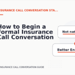 How to Begin a Formal Insurance Call Conversation