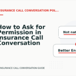 How to Ask for Permission in Insurance Call Conversation English
