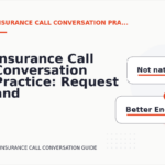 Insurance Call Conversation Practice: Request and Reply Examples